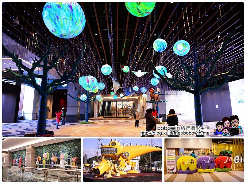 《 台北南港找幾米 》南港站CITYLINK購物商城 幾米吹泡泡裝置展(展期到2015/4/6止)